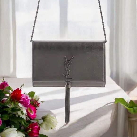 NWT YSL Cassandre Tassle Crossbody WOC - Picture 1 of 10